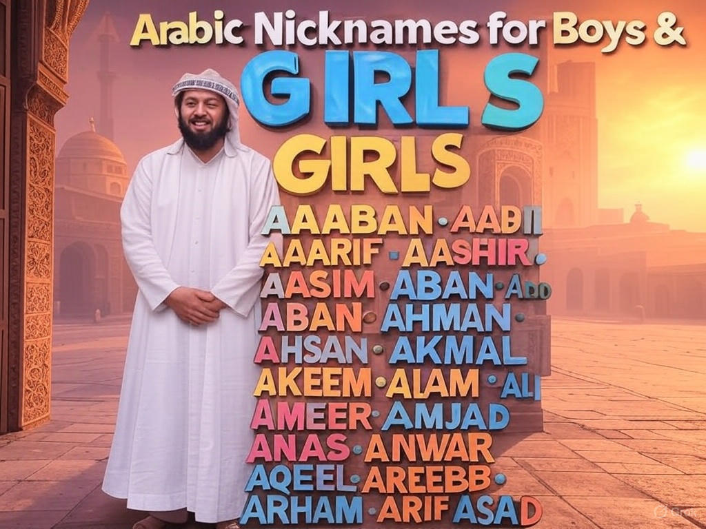 700+ Best Arabic Nicknames for Boys & Girls 2025
