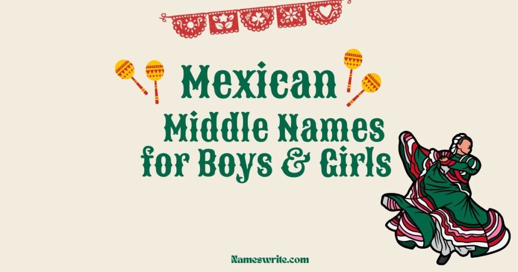 Mexican Middle Names for Boys & Girls
