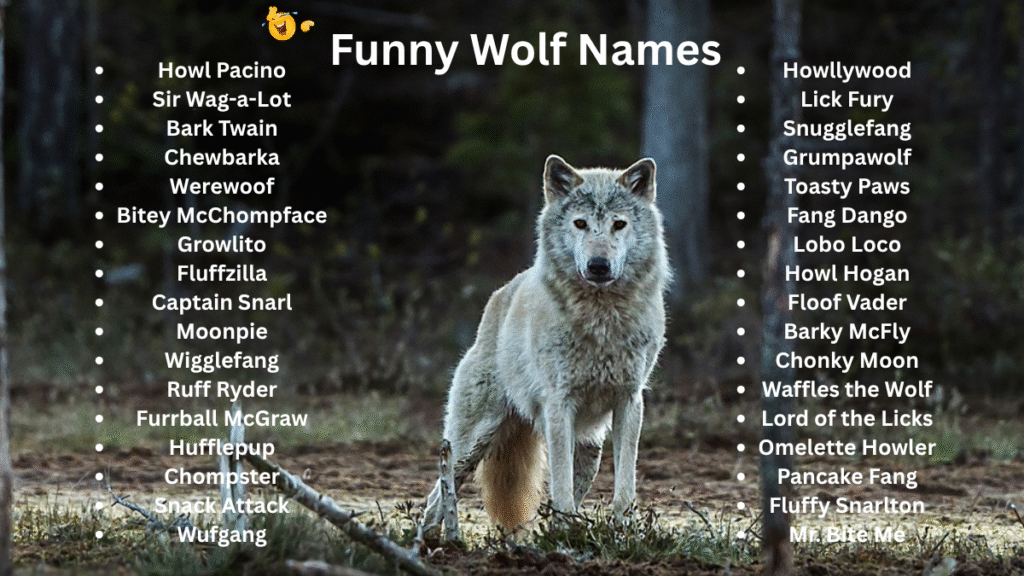 Funny Wolf Names
