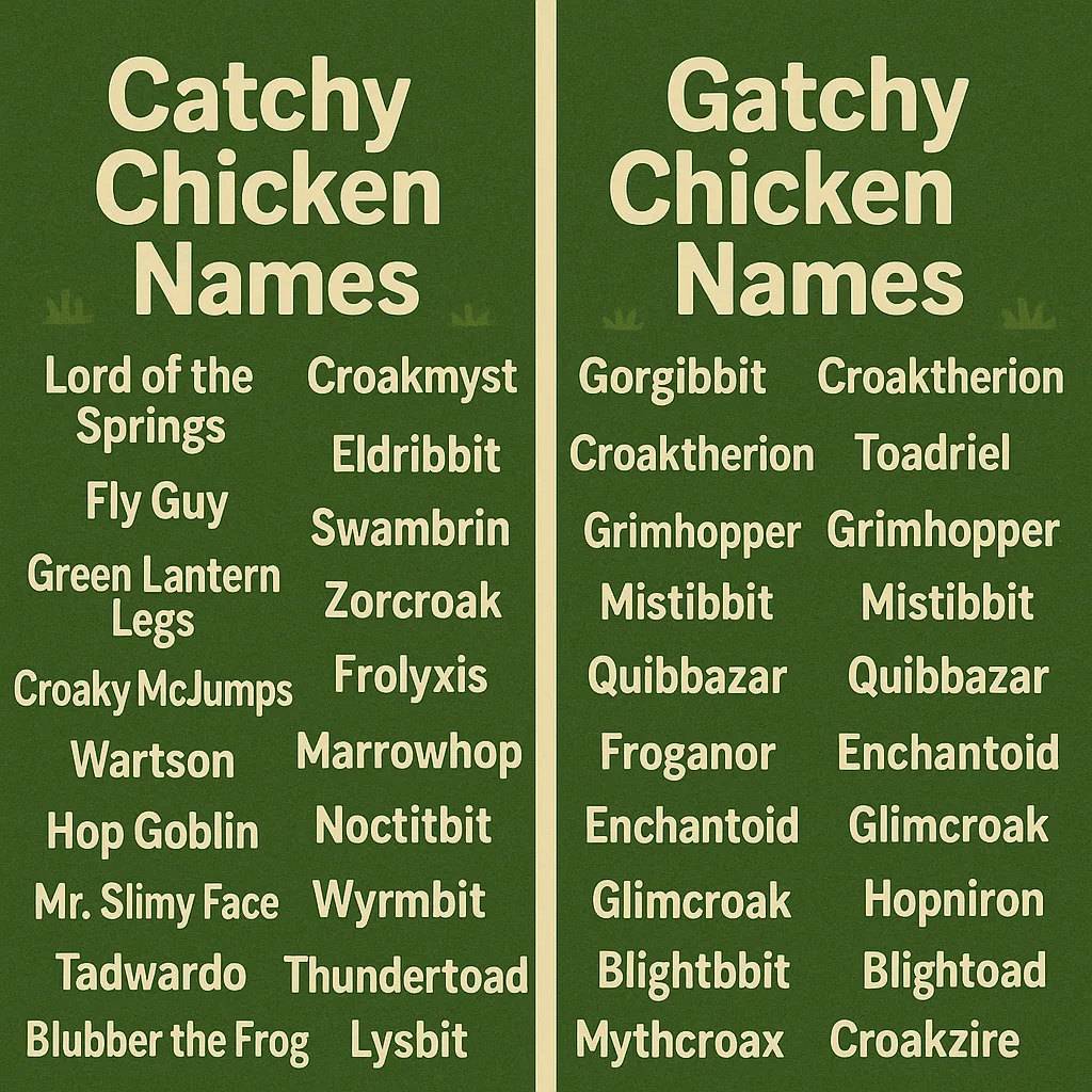 500+ Cute And Catchy Chicken Names
