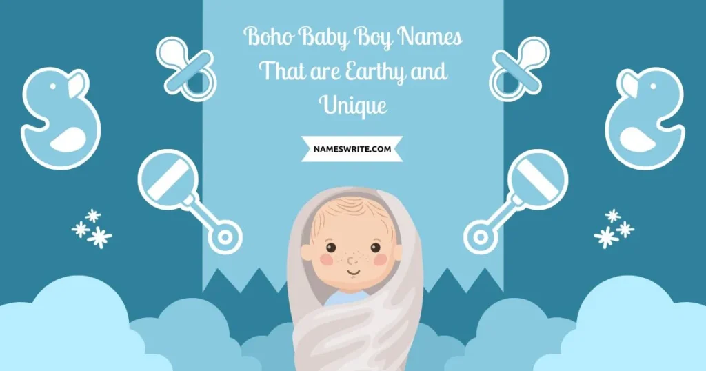 Boho Baby Boy Names That are Earthy and Unique