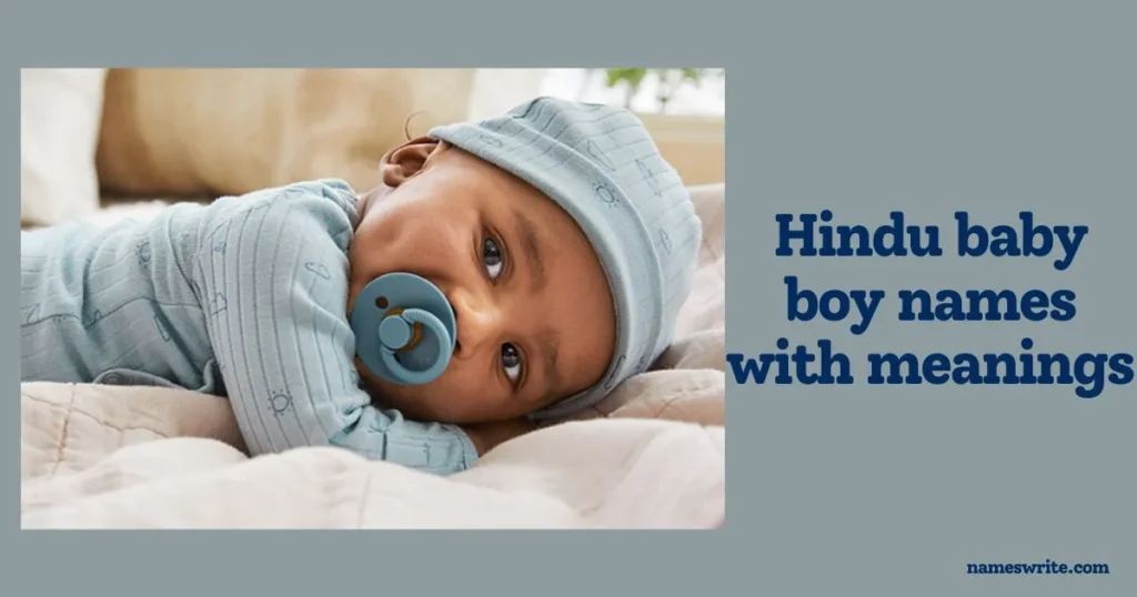 Best Hindu Baby Boy Names with Meanings