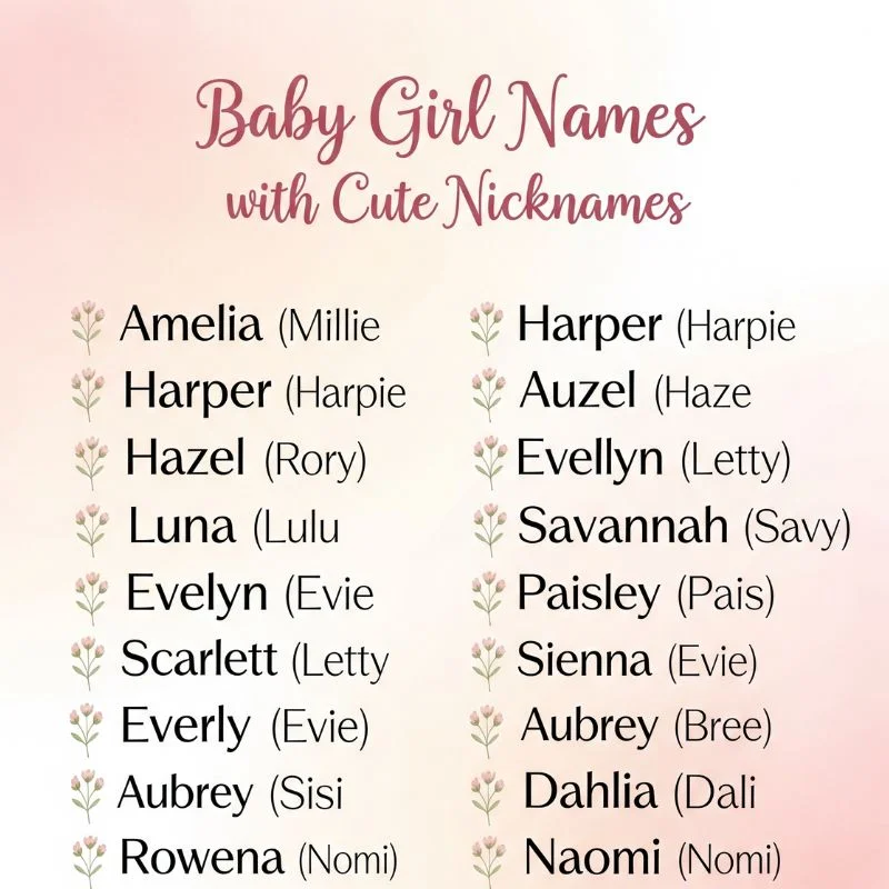 Close-up of baby girl’s tiny hand, perfect for highlighting baby names with affectionate nicknames.