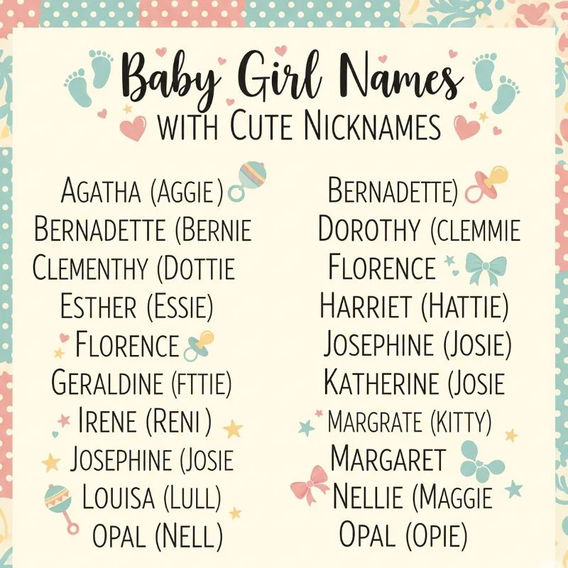 Adorable newborn baby girl wearing a headband, symbolizing sweet baby names with cute nicknames.
