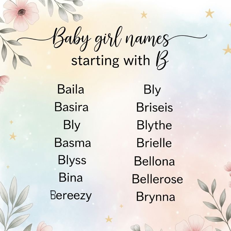 Sweet baby girl photo shoot with alphabet letters focusing on B