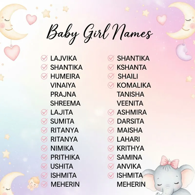 Baby girl lying peacefully in a cradle, inspiring calm and classic name ideas
