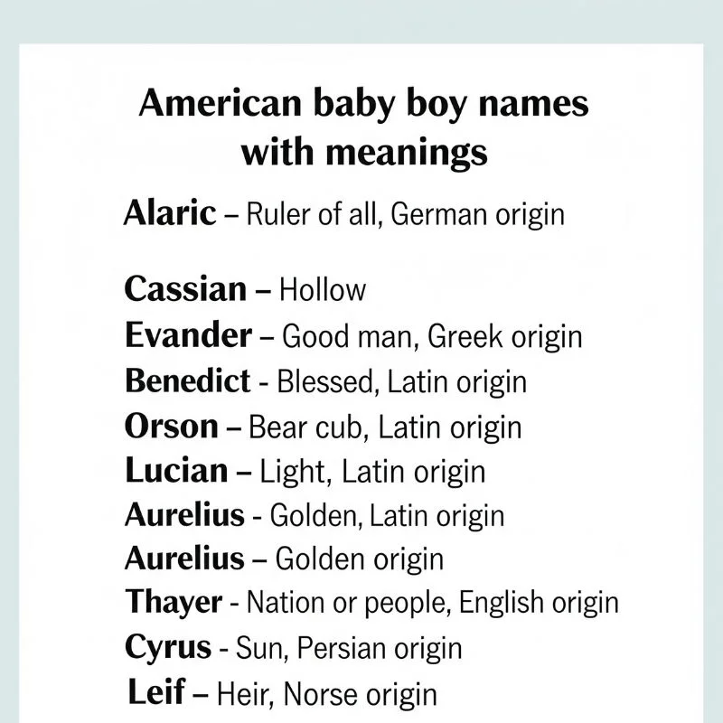 Cute baby boy smiling with name ideas inspired by American culture
