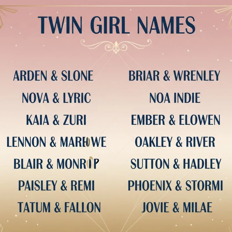 Beautiful twin baby girls smiling, showcasing ideas for twin girl names.