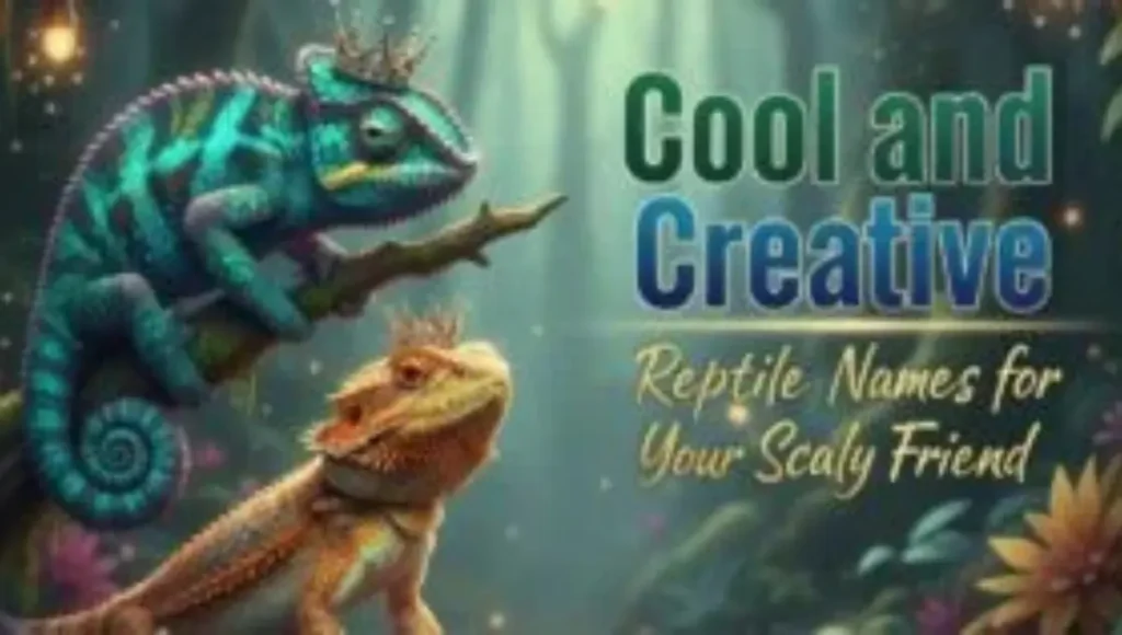500+ Cool and Creative Reptile Names