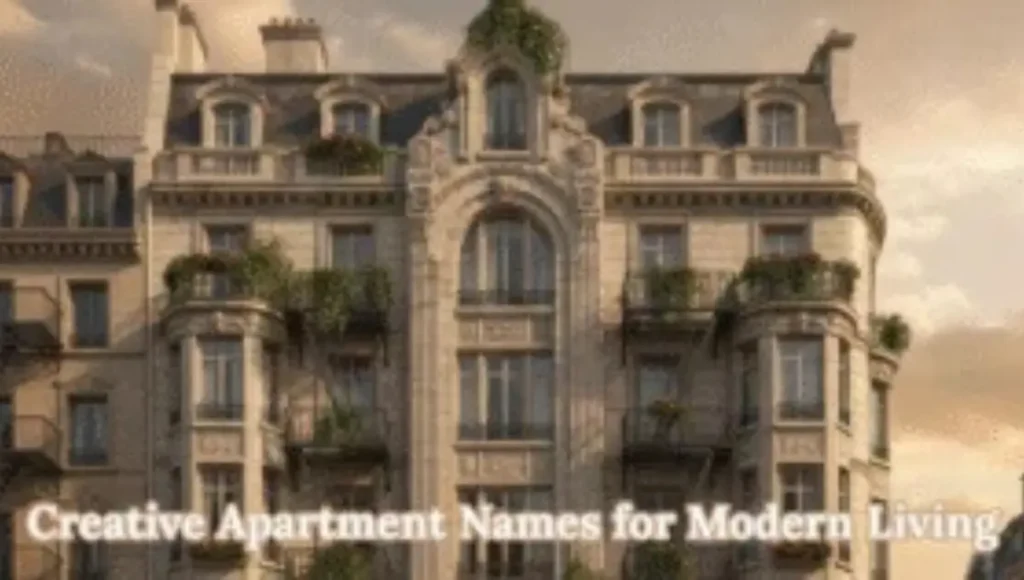 500+ Creative Apartment Names for Modern Living