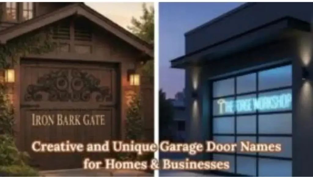 500+ Creative and Unique Garage Door Names for Homes & Businesses 500+ Creative and Unique Garage Door Names for Homes & Businesses