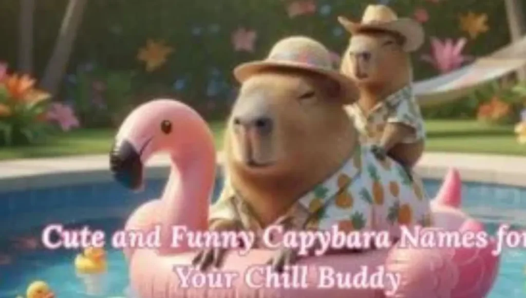 500+ Cute and Funny Capybara Names for Your Chill Buddy 500+ Cute and Funny Capybara Names for Your Chill Buddy