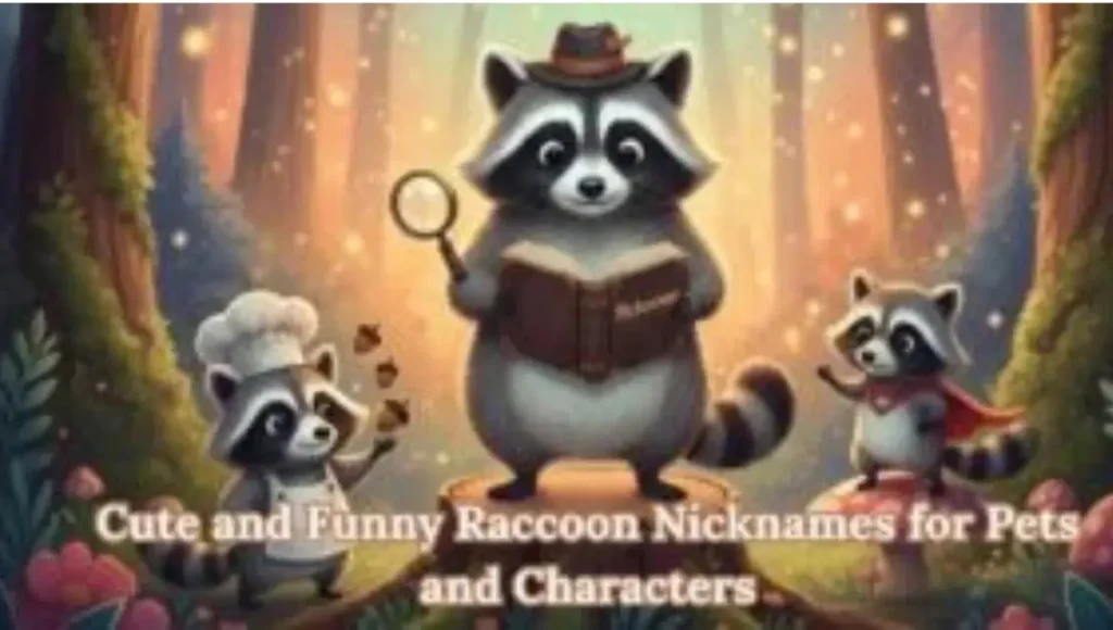 500+ Cute and Funny Raccoon Nicknames for Pets and Characters