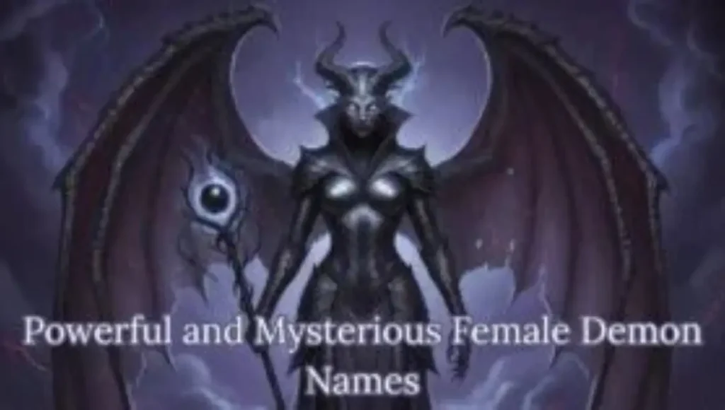 500+ Powerful and Mysterious Female Demon Names