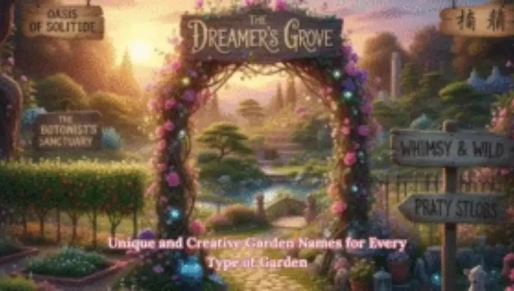 500+ Unique and Creative Garden Names for Every Type of Garden 500+ Unique and Creative Garden Names