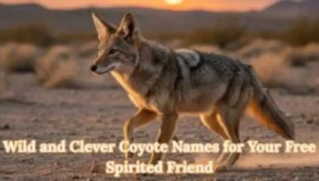 500+ Wild and Clever Coyote Names