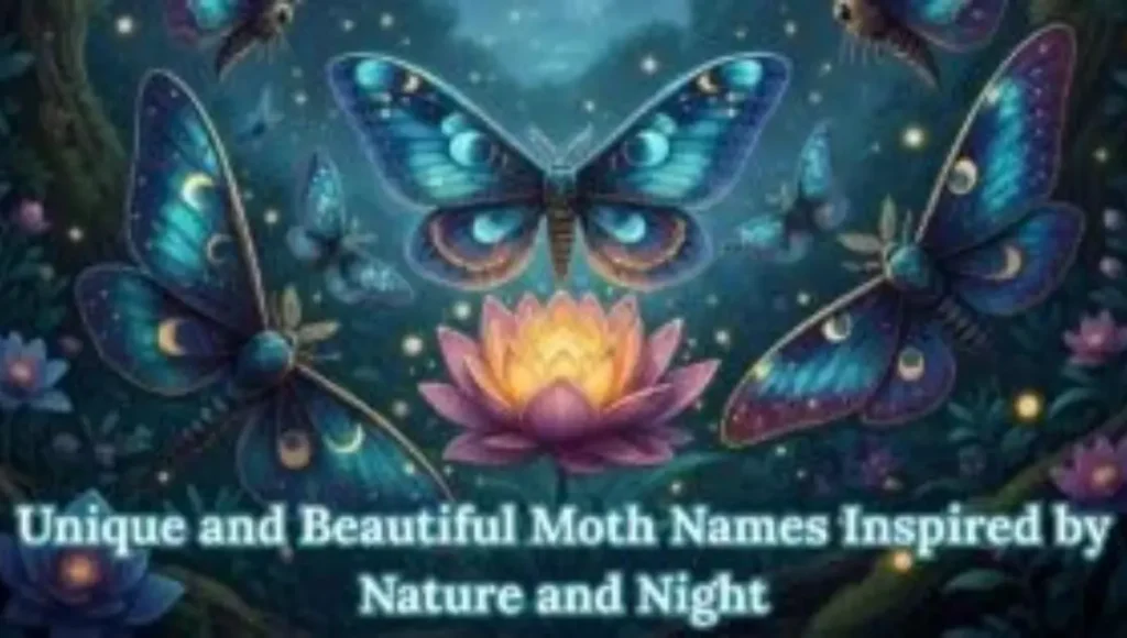 600+ Unique and Beautiful Moth Names Inspired by Nature and Night 600+ Unique and Beautiful Moth Names Inspired by Nature and Night