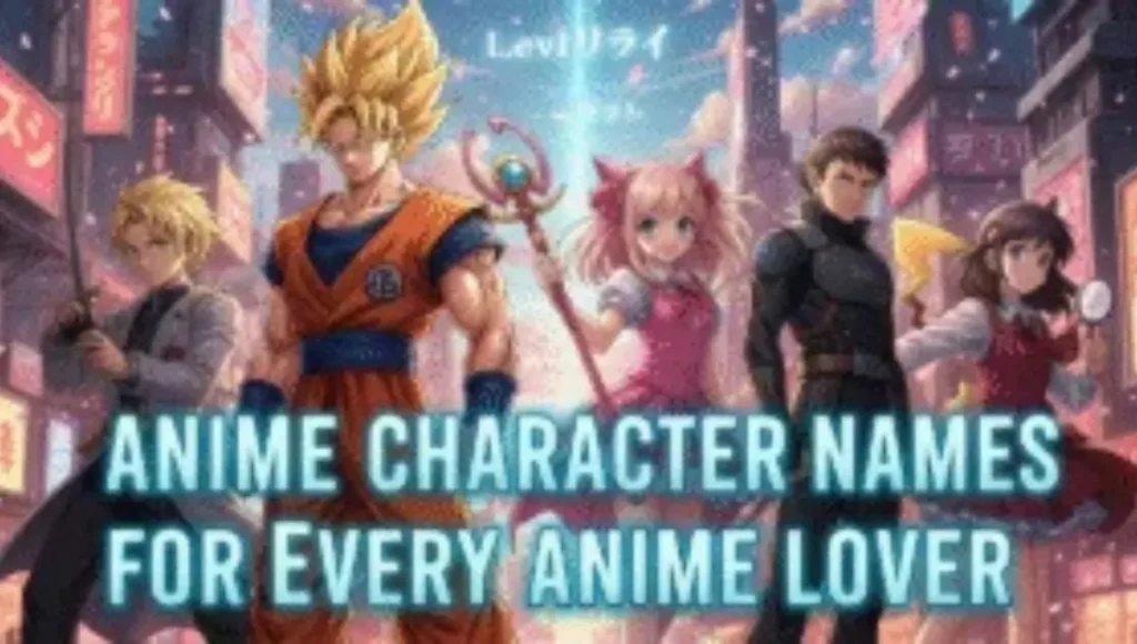 800+ Anime Character Names for Every Anime Lover