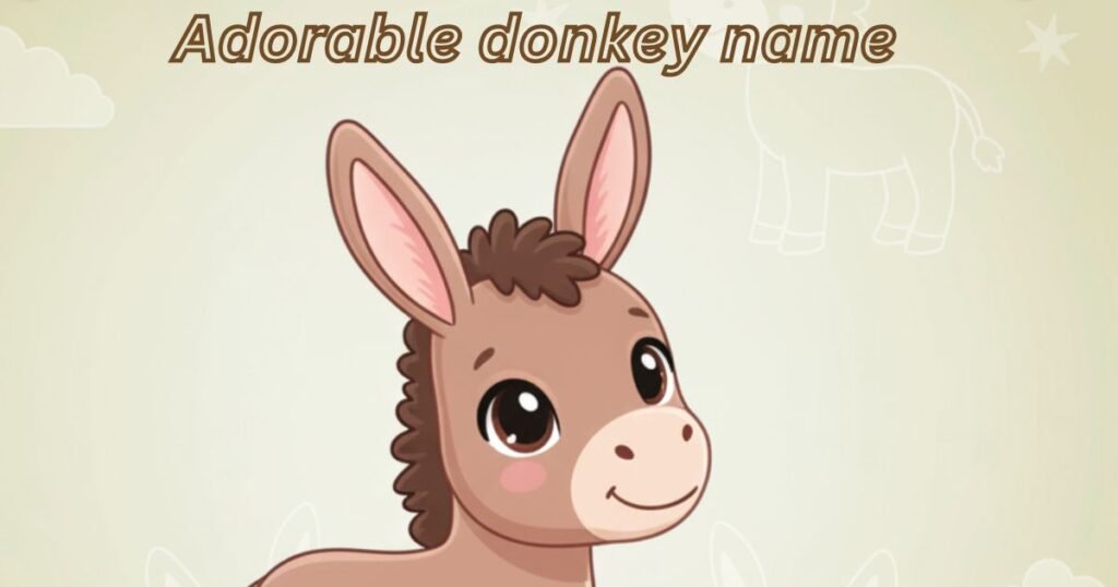Adorable Donkey Names