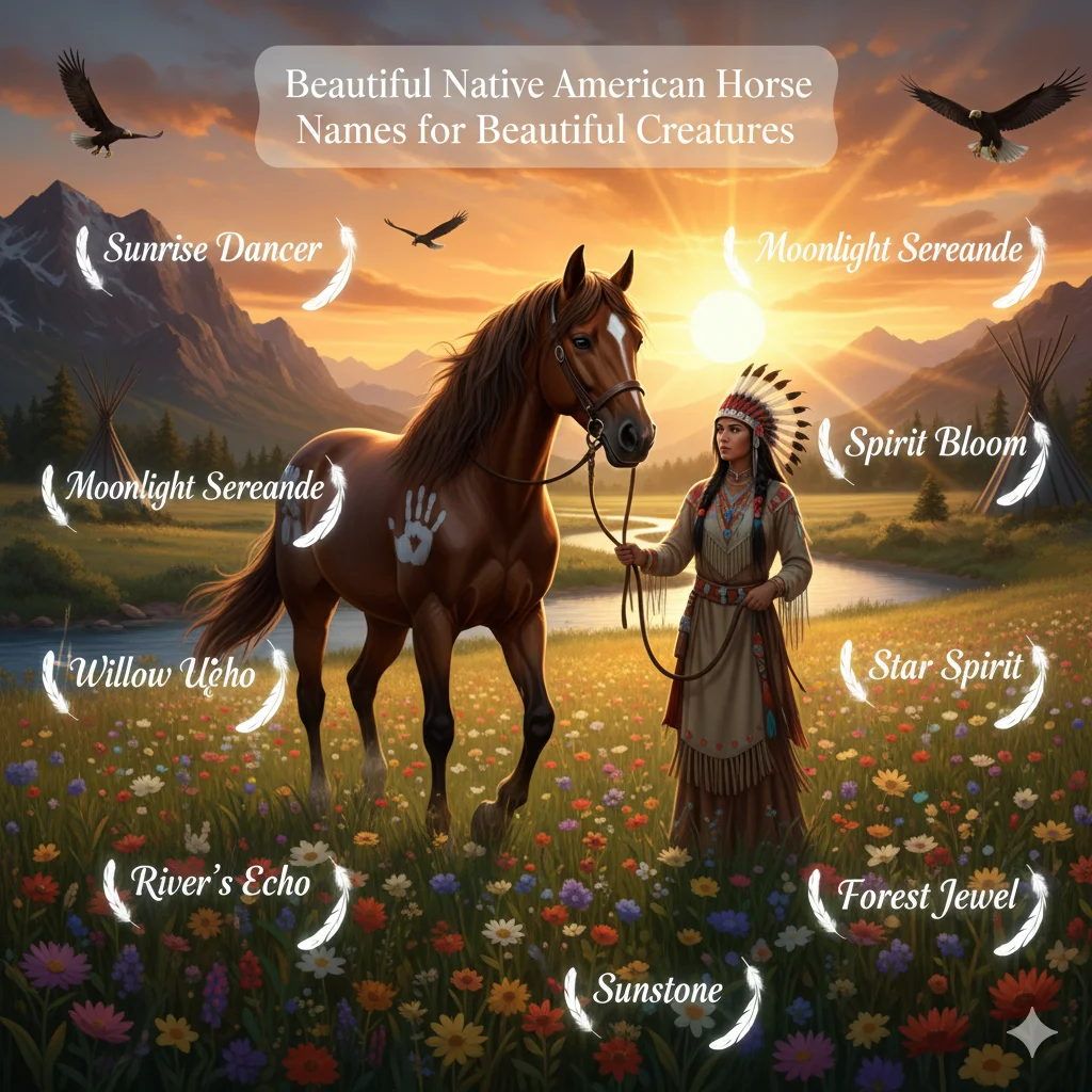 Beautiful Native American Horse Names for Beautiful Creatures