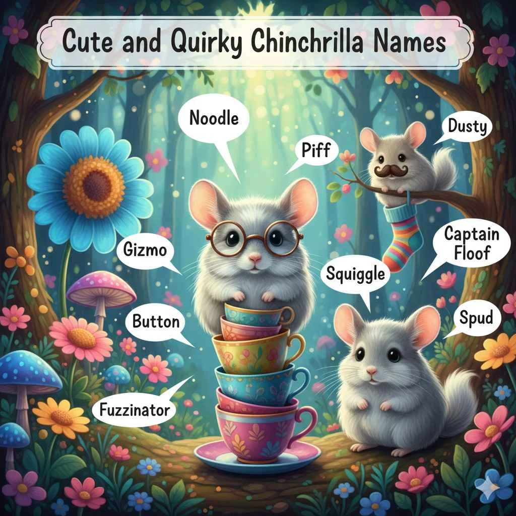 Cute and Quirky Chinchilla Names