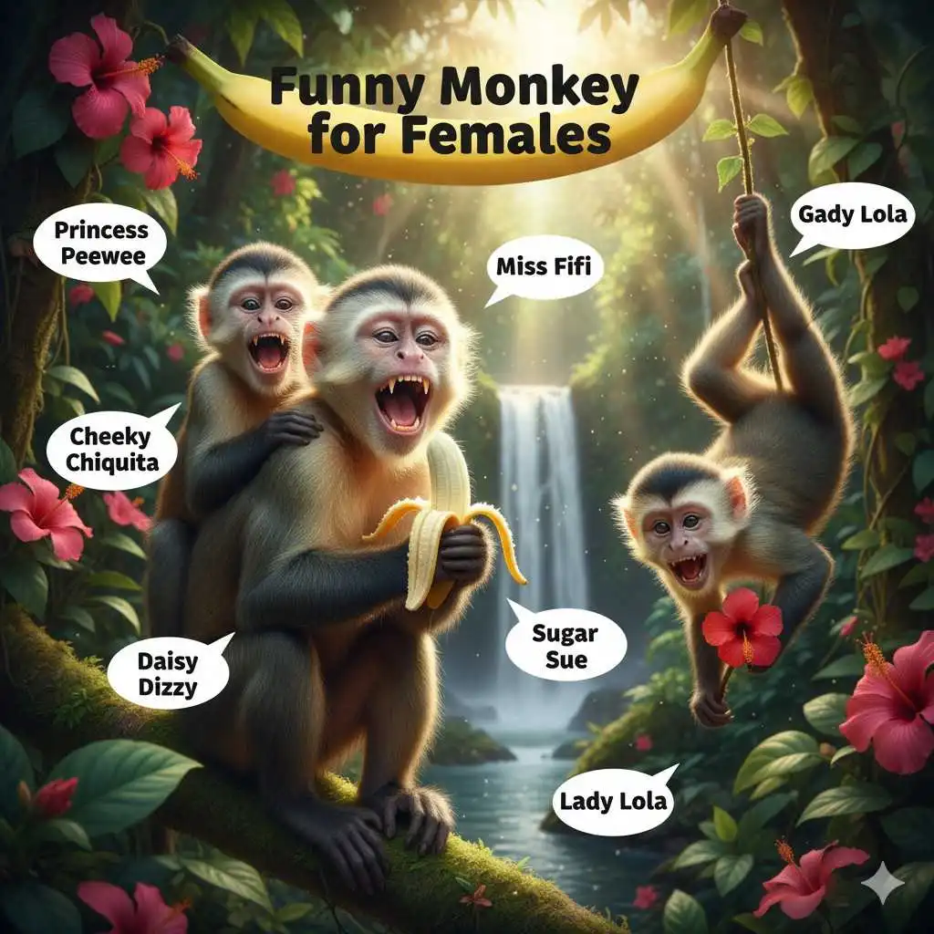 Funny Monkey Names for Females