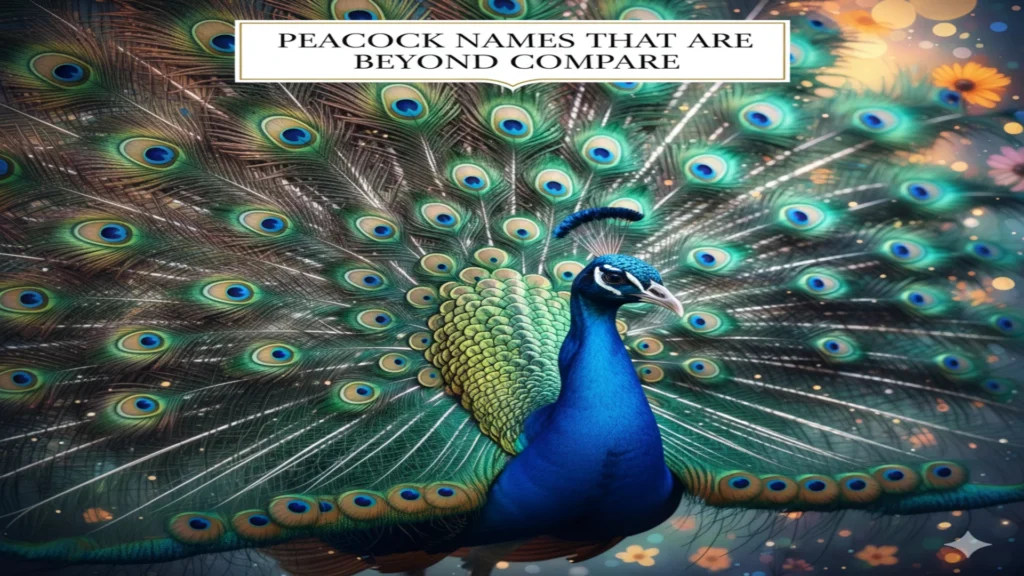 Peacock Names That Are Beyond Compare
