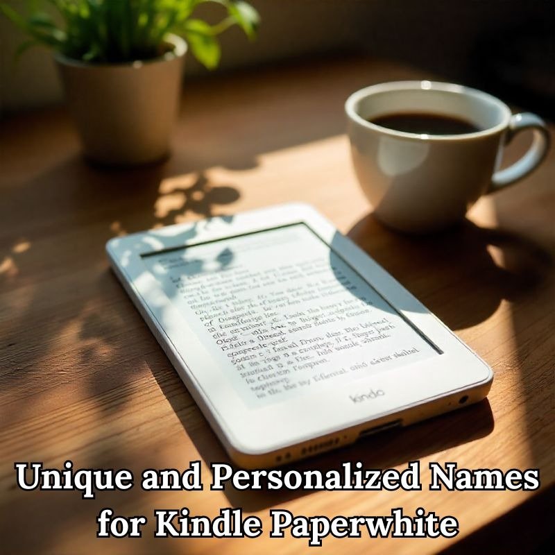 Unique and Personalized Names for Kindle Paperwhite