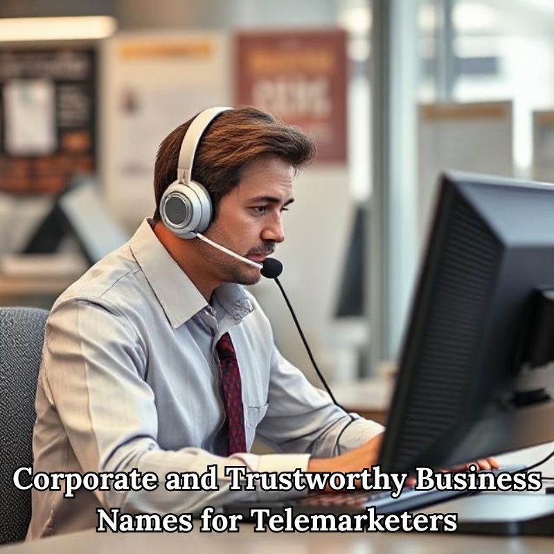 Corporate and Trustworthy Business Names for Telemarketers