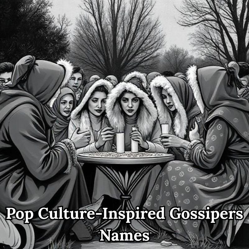 Pop Culture-Inspired Gossipers Names