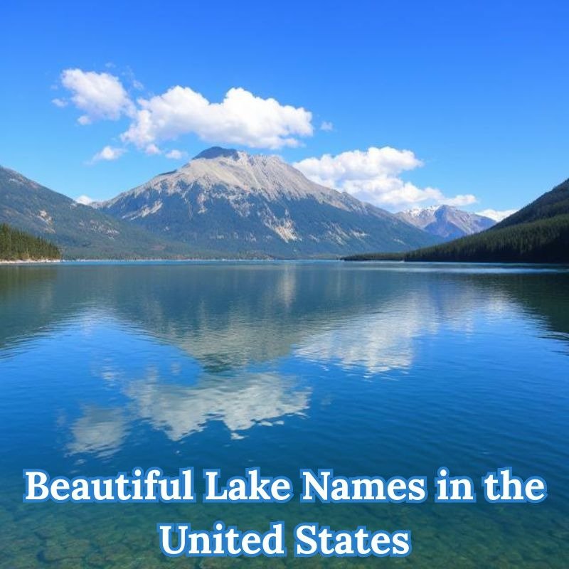 Beautiful Lake Names in the United States