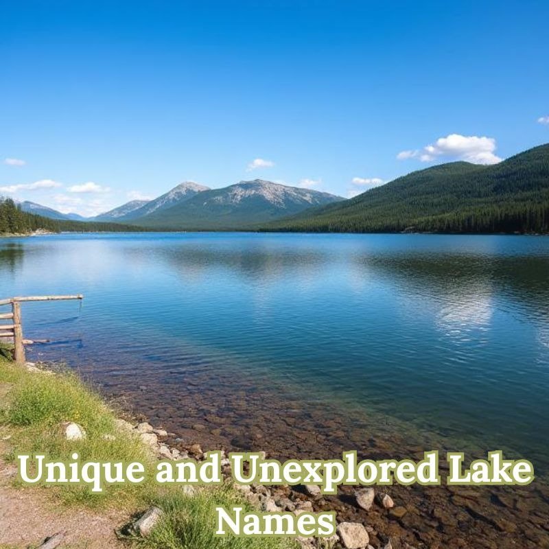 Unique and Unexplored Lake Names