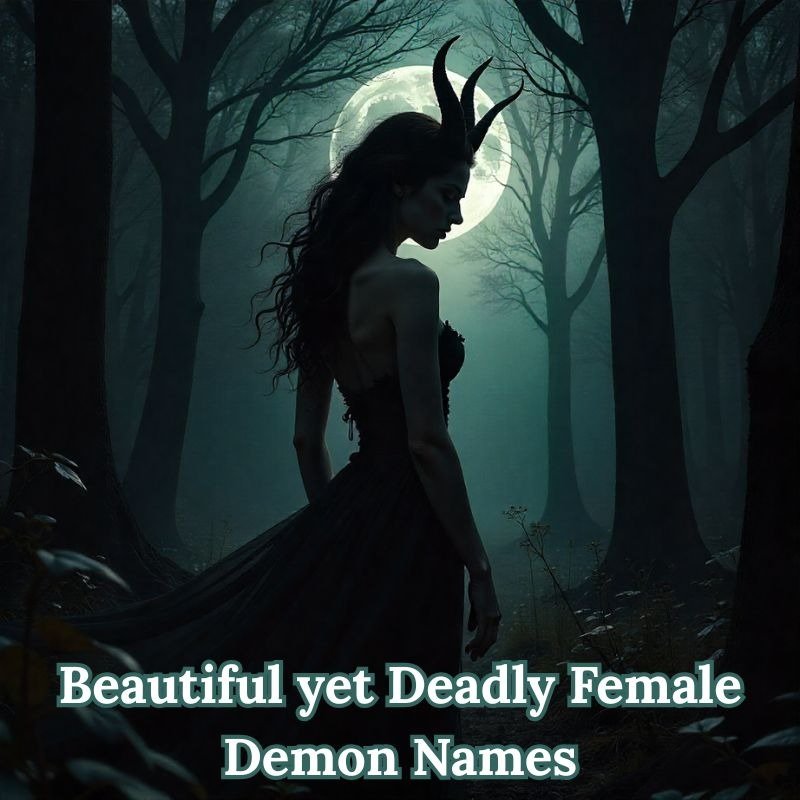 Beautiful yet Deadly Female Demon Names