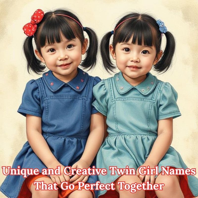 Unique and Creative Twin Girl Names That Go Perfect Together