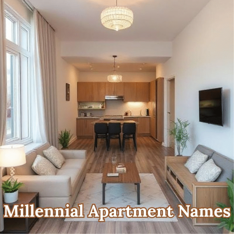 Aesthetic Apartment Names