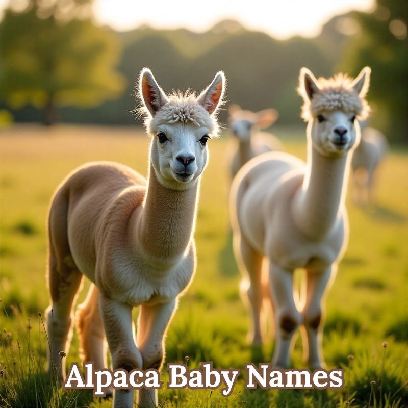 Adorable Alpaca Names That Match Their Gentle Charm