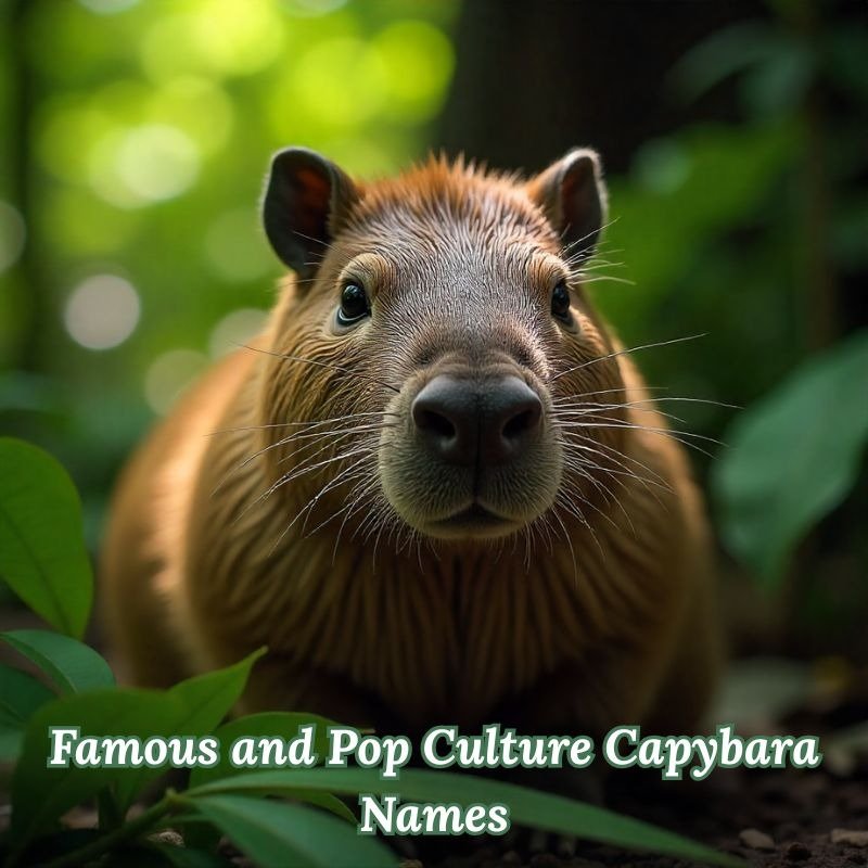 Adorable Capybara Names That Match Their Gentle Personality