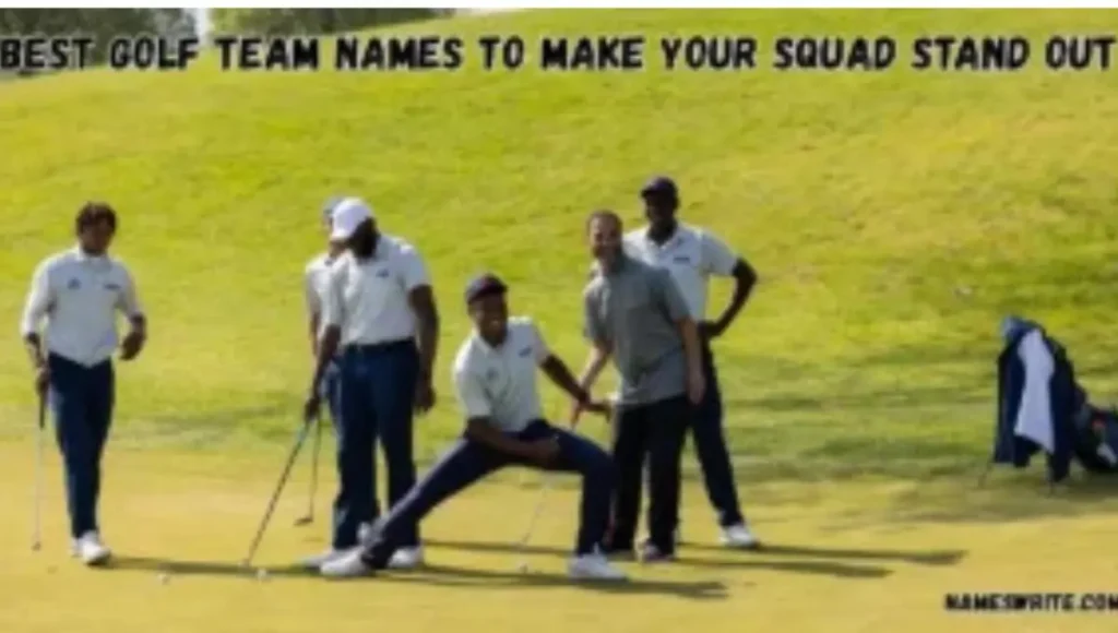 1000+ Best Golf Team Names