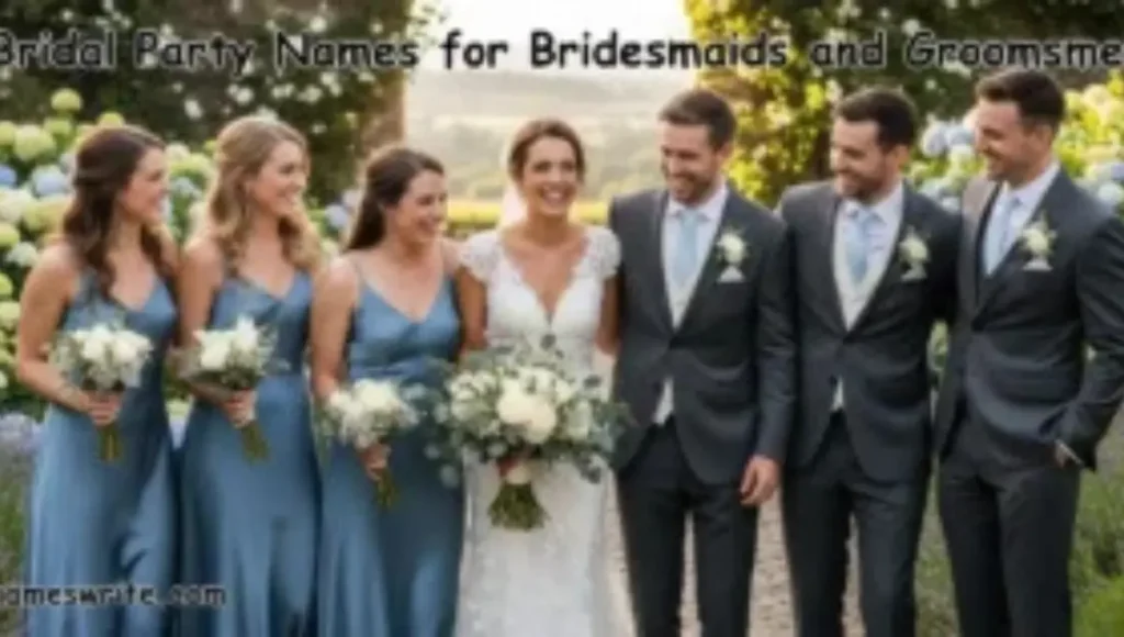 600+ Unique Bridal Party Names