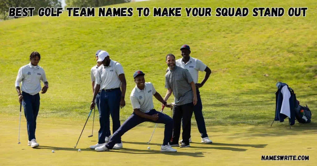 1000+ Best Golf Team Names to Make Your Squad Stand Out Best Golf Team Names to Make Your Squad Stand Out