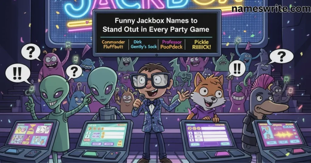 Funny Jackbox Names to Stand Out in Every Party Game