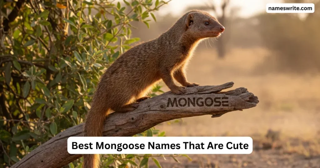 Best Mongoose Names That Are Cute