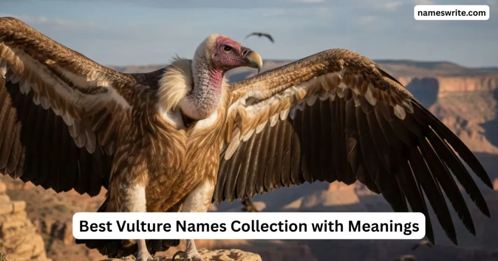 Best Vulture Names Collection with Meanings