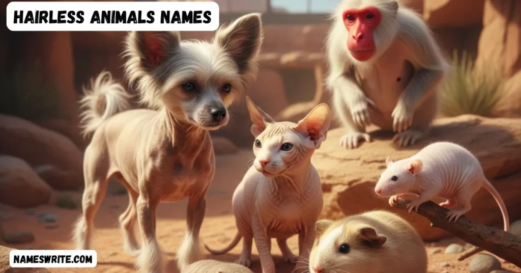 Creative Hairless Animal Names Your Pet Will Love
