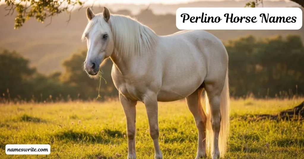 Perfect Perlino Horse Names You’ll Love