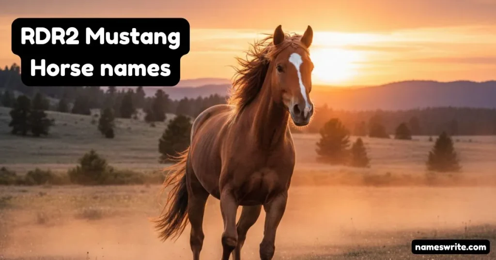 500+ RDR2 Mustang Horse Names With Meanings Wild West & Iconic Inspiration RDR2 Mustang Horse Names With Meanings Wild West & Iconic Inspiration